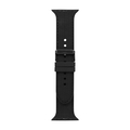 オウルテック Apple Watch (42/44/45/49mm)用レザーライクシリコンバンド TACTIX ブラック OWL-TACAWBL03-BK