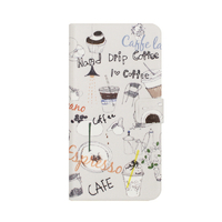 Happymori iPhone XS/X用手帳型ケース Americano Diary HM10267I8