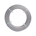トラスコ中山 TRUSCO ステンレスワイヤロープ ナイロン被覆 1.0(1.5)×20m 1.0(1.5)20151.5 FC373EK-2134730