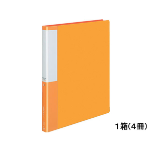 コクヨ 名刺ホルダーポジティ300名分 オレンジ 4冊 1箱(4冊) F854889-P3ﾒｲ-335NYR-イメージ1