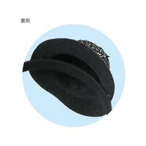 アーテック キラキラ帽子付カチューシャ 黒 FCE024M-18990-イメージ5