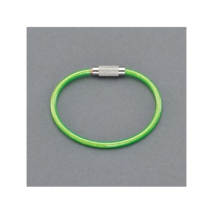 エスコ セーフティーツールランヤード用ワイヤーループ 3mm×120mm FCX7116-EA983SP-111-イメージ1