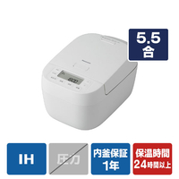 パナソニック IHジャー炊飯器 ホワイト SR-N210E-W