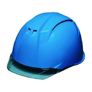 ＤＩＣプラスチック DIC/透明バイザーヘルメット AA11EVO-CW KP スカイブルー／スモーク FC718FJ-1200448-イメージ1