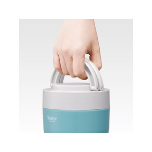 スケーター おりたたみハンドル付保温ランチジャー 540mL レイクグリーン FC785SR-LDNO6AG-イメージ6