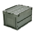 トラスコ中山 TRUSCO/オリコン 蓋つき折りたたみコンテナ 50L OD CT50-OD FC962YL-2578176