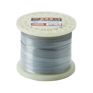 トラスコ中山 TRUSCO ステンレスワイヤロープ ナイロン被覆 1.0(1.5)mm×20 1.0(1.5)200151.5 FC374EK-4890868-イメージ1