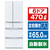 三菱 470L 6ドア冷蔵庫 WXDシリーズ グレインクリア MR-WXD47LJ-W-イメージ1