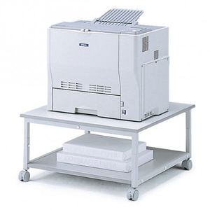 サンワサプライ レーザープリンタスタンド(W70.0×D70.0cm) ライトグレー LPS-T105N2-イメージ2