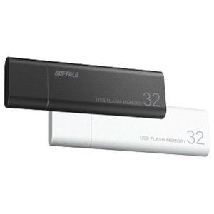 BUFFALO USBメモリー(64GB) オリジナル ブラック RUF3-WBE64G-BK-イメージ5