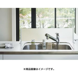 山崎実業 プレート シンク水はね防止スタンド ホワイト FCE646L-3911-イメージ7