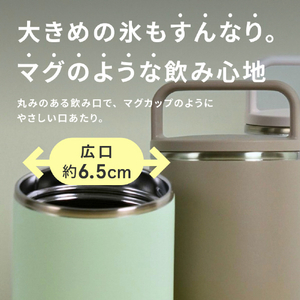 象印 ステンレスキャリータンブラー(食洗機対応) 0．5L エアリーグリーン SX-NA50-GM-イメージ8