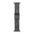 オウルテック Apple Watch (42/44/45/49mm)用レザーライクシリコンバンド TACTIX チャコールグレー OWL-TACAWBL03-GY-イメージ1