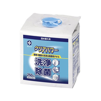 白十字 クリアパワー(詰替)ケース詰替用 除菌クロス・除菌タオル 24-4 FCG576R-24-4822-03
