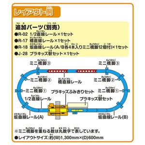 タカラトミー プラレール J-27 プラキッズふみきりセット Pﾚ-ﾙJ27ﾌﾟﾗｷﾂｽﾞﾌﾐｷﾘｾﾂﾄN-イメージ5