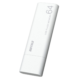 BUFFALO USBメモリー(64GB) オリジナル ホワイト RUF3-WBE64G-WH BUFFALO USBメモリー(64GB) オリジナル ホワイト RUF3-WBE64G-WH
