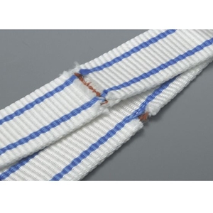 テザック TESAC/耐化学薬品用スリングJIS2等級両端アイ形50幅×1.5 FC726GY-7931476-イメージ3
