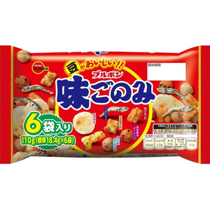 ブルボン 味ごのみファミリー 6袋 FCE648J-イメージ1