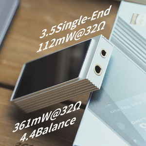 shanling Quad DAC搭載フラッグシップポータブルDAC/AMP ブラック UA6BK-イメージ10