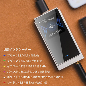 shanling Quad DAC搭載フラッグシップポータブルDAC/AMP ブラック UA6BK-イメージ17