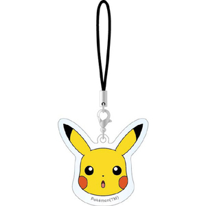 グルマンディーズ ポケットモンスター モバイルアクリルストラップ ピカチュウ POKE-841A-イメージ1