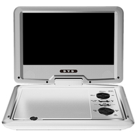 ヒロ・コーポレーション 9インチ ポータブルDVDプレーヤー e angle select シルバー HT9PDSVE3