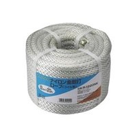 トラスコ中山 TRUSCO　ナイロンロープ　金剛打　線径12mmX20m R-1220NK
