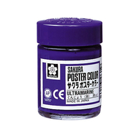 サクラクレパス ポスターカラー ぐんじょう 30ml FCA4301-PW30ML#38