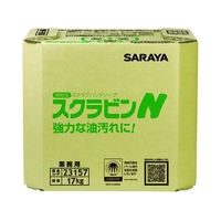 サラヤ 植物性スクラブハンドソープ スクラビンN 17kg 八角BIB FC492HF-1240614