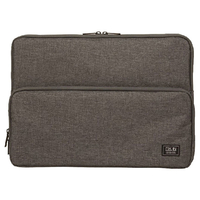 ナカバヤシ 15インチ汎用PCインナーバッグ/スリム グレー SZC-FC151907GY