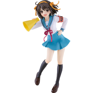 グッドスマイルカンパニー POP UP PARADE 涼宮ハルヒ L size「涼宮ハルヒの憂鬱」 ﾎﾟﾂﾌﾟｱﾂﾌﾟPｽｽﾞﾐﾔﾊﾙﾋL-イメージ1