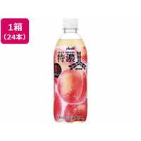 アサヒ飲料 三ツ矢特濃ピーチスカッシュ 500mL 24本 FC214TF
