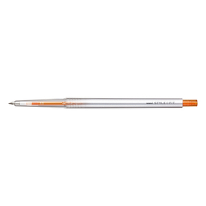 三菱鉛筆 スタイルフィット ゲルインクボールペン ノック式(リフィル入) 0．5mm オレンジ UMN139054-イメージ1