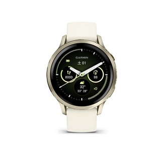 Garmin Venu 4 (41mm), GPS, Wi-Fi, Beige w/ Lunar Gold + Bone, JPN  Lunar Gold + Bone 010-03013-30-イメージ1