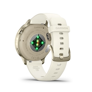 Garmin Venu 4 (41mm), GPS, Wi-Fi, Beige w/ Lunar Gold + Bone, JPN  Lunar Gold + Bone 010-03013-30-イメージ4