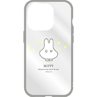 グルマンディーズ iPhone 14 Pro/13 Pro用耐衝撃ケース IIIIfit Clear ミッフィー おばけごっこ MF-338E