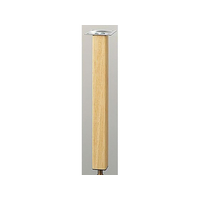 光 アイテック スマートレグ 木製角脚 32×300mm シルバー FCM0480-KSW-3230