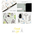 Happymori iPhone XS/X用手帳型ケース French Cafe Diary ブルー HM10271I8-イメージ4