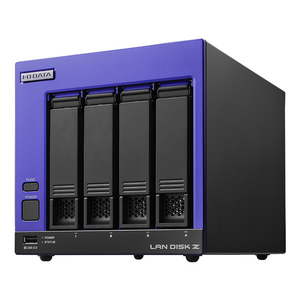 I・Oデータ 4ドライブWindows NAS 8TB HDL4-Z25WI3B08B-イメージ1