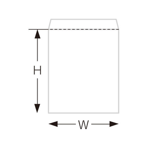 タカ印 ギフトバッグ 平袋 ギンガムあか 105×150mm 200枚 FC43172-50-1200-イメージ4