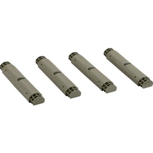 トラスコ中山 TRUSCO/プラ棚用 脚のみ4本セット 高さ372mm用 FCD233D-2572856-イメージ1
