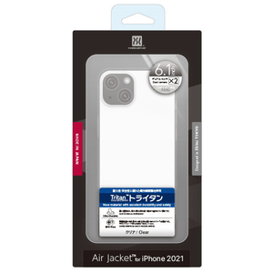 パワーサポート iPhone 13用ケース Air Jacket Clear PIPK-71-イメージ1