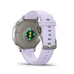 Garmin Venu 4 (41mm), GPS, Wi-Fi,Gray w/ Silver + Periwinkle, JPN Silver + Periwinkle 010-03013-31-イメージ4