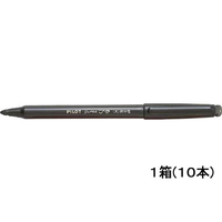 パイロット 水性サインペンスーパープチ太字ブラック10本 1箱(10本) F893417-SEG-10B-B