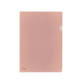 リヒトラブ カラークリヤーホルダー A4 ローズピンク 50枚 FC40789-F78-21