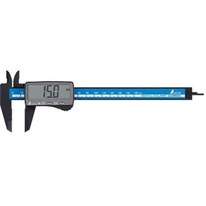 シンワ測定 デジタルノギス カーボンファイバー大文字 0.1～150mm FCF248D-7-9970-02-イメージ1
