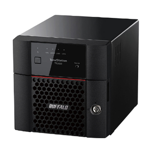 バッファロー 法人向けNAS 2ベイデスクトップ(8TB) TeraStation TS3230DNシリーズ ブラック TS3230DN0802-イメージ1