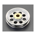 エスコ ロープシーブ ステンレス製 57×9.5×12.7mm FCZ0292-EA987SL-6