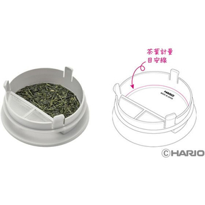 ＨＡＲＩＯ ポコフリット お手軽ティーポット マルティ FCE854H-OTPM-40-PGR-イメージ3