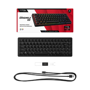 HyperX HyperX Origins 2 65 ゲーミングキーボード HyperX ブラック HXR-B4QS3AA#ABJ-イメージ3